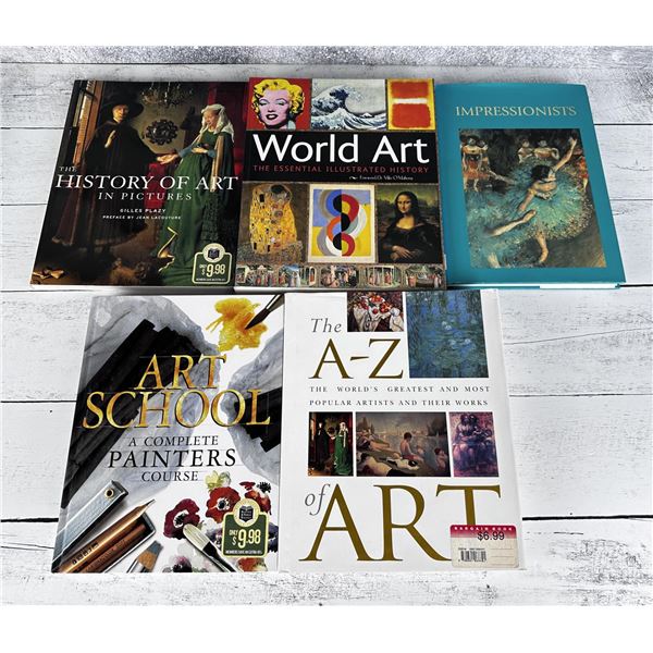 Group Of Art Books