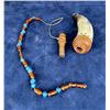 Image 2 : Powder Horn With Bead String Stopper