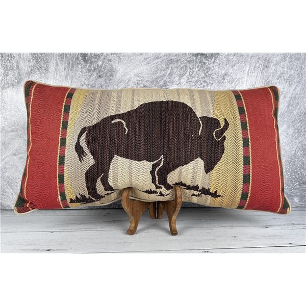 Buffalo Decor Throw Pillow