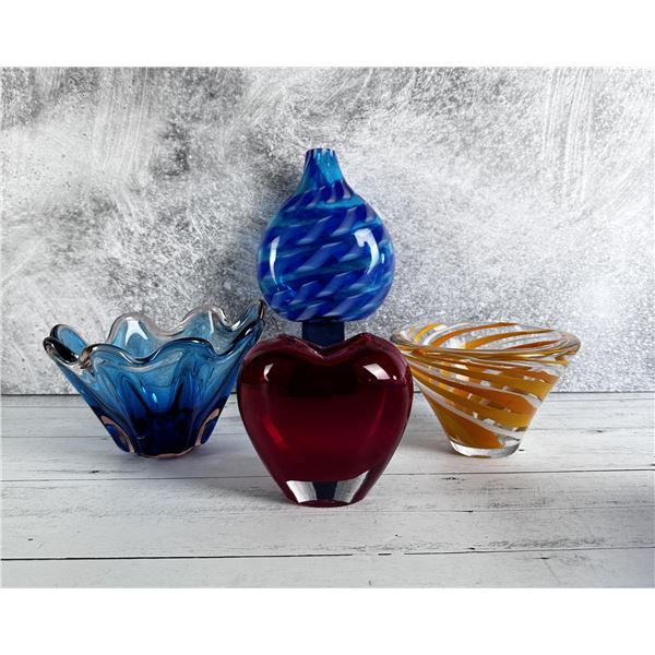Group Of Art Glass