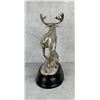 Image 3 : Silvertone Moose Statue Sculpture