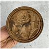 Image 5 : Antique Primitive Wood Butter Mold Flower