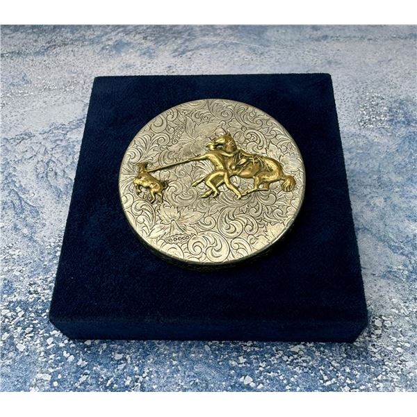 Montana Silversmiths German Silver Chew Can Lid