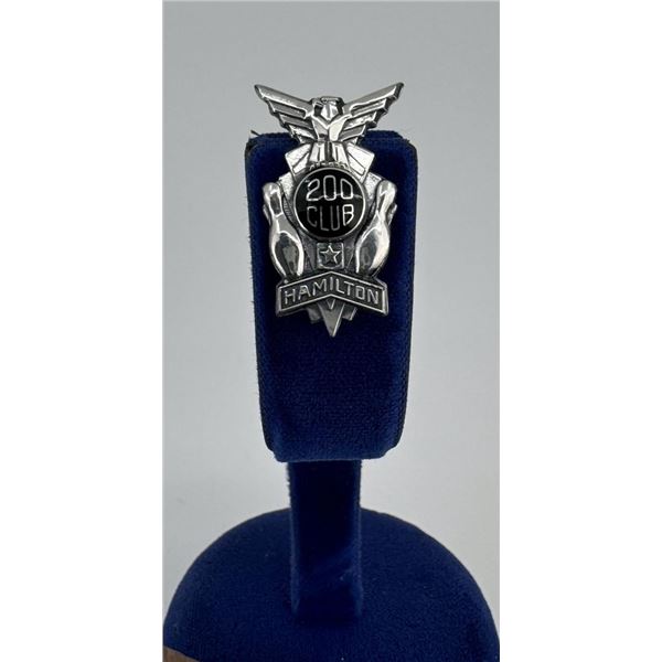 200 Club Hamilton Montana Sterling Silver Pin