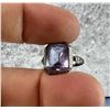 Image 3 : Sterling Silver Amethyst Ring