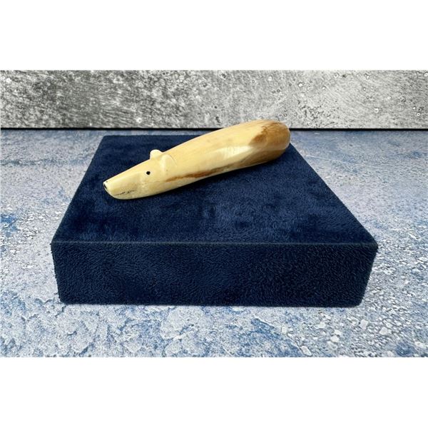Alaskan Eskimo Inuit Carved Bear Handle