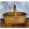 Image 2 : Antique Country Primitive Splint Gathering Basket