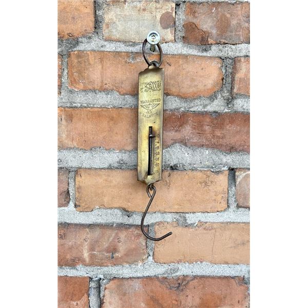 PS&W Brass Warranted Balance Scale
