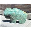 Image 1 : Carved Amazonite Buffalo Fetish
