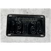 Image 2 : 1939 Illinois Automobile License Plate