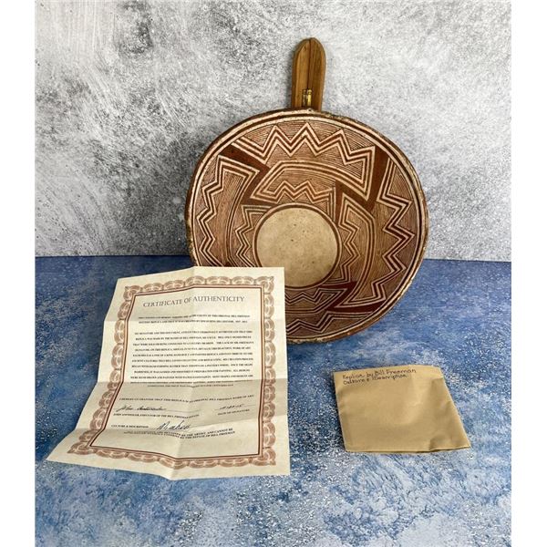 Bill Freeman Mimbres Pottery Pot Bowl