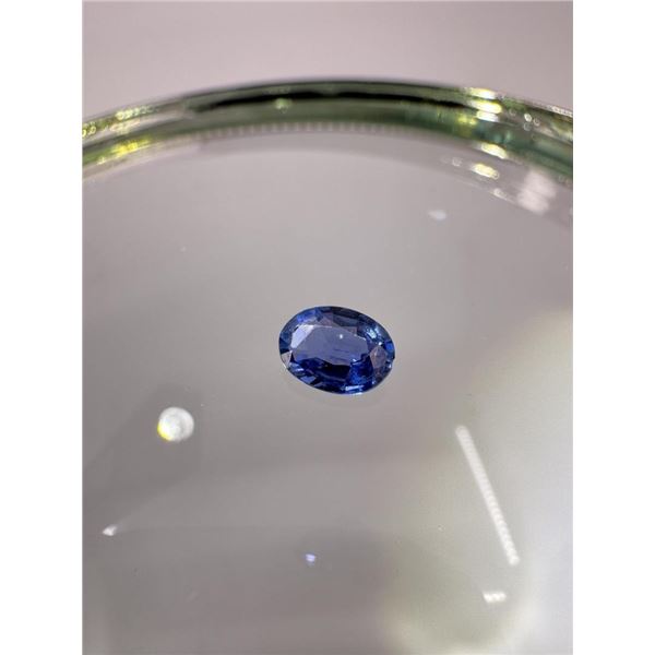 .49 Ct Oval Cut Montana Yogo Sapphire