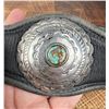 Image 6 : Navajo Sterling Silver Turquoise Concho Belt