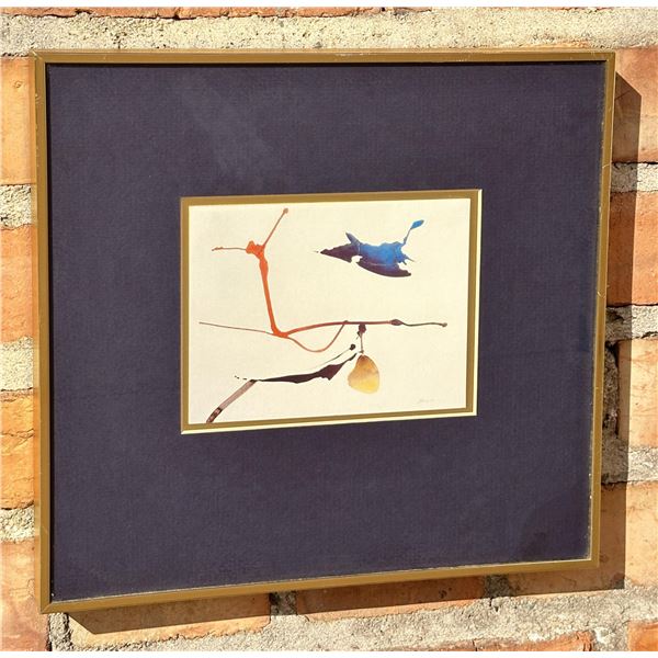 1971 Mid Century Print