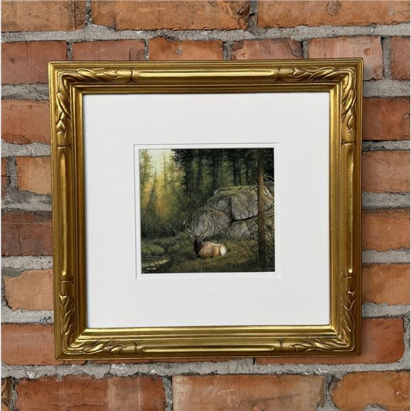 Jeffrey Craven Gouache Painting