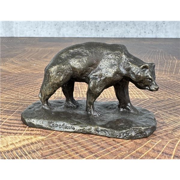 Philip R Goodwin Walking Bear Bronze