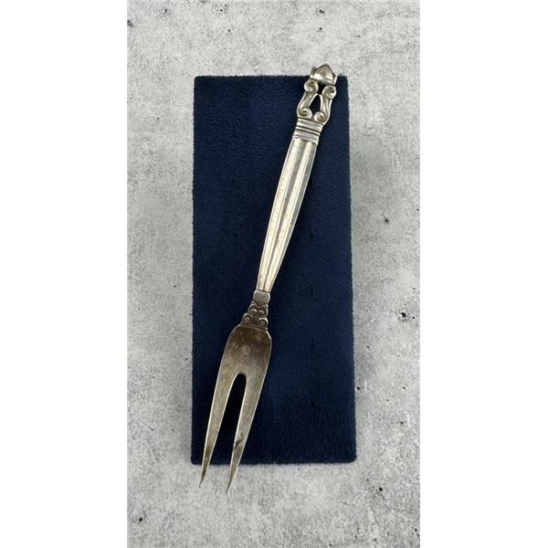Georg Jensen Denmark Sterling Silver Pickle Fork