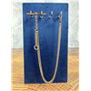 Image 1 : 10K Gold Pocket Watch Fob Chain
