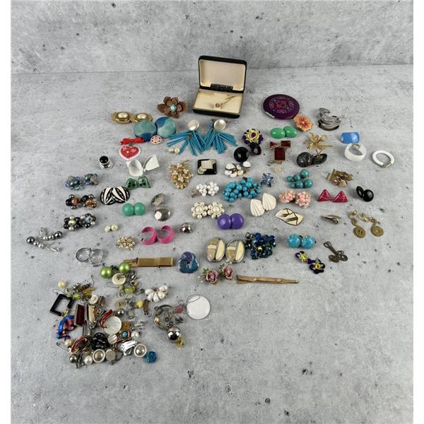 Collection of Vintage Costume Jewelry