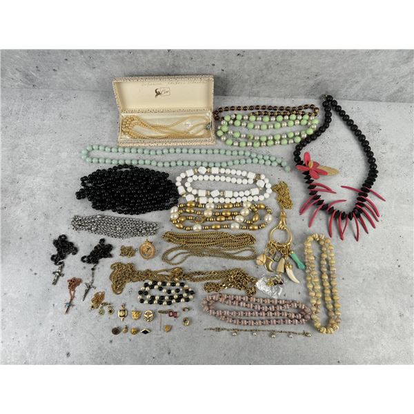 Collection of Vintage Costume Jewelry