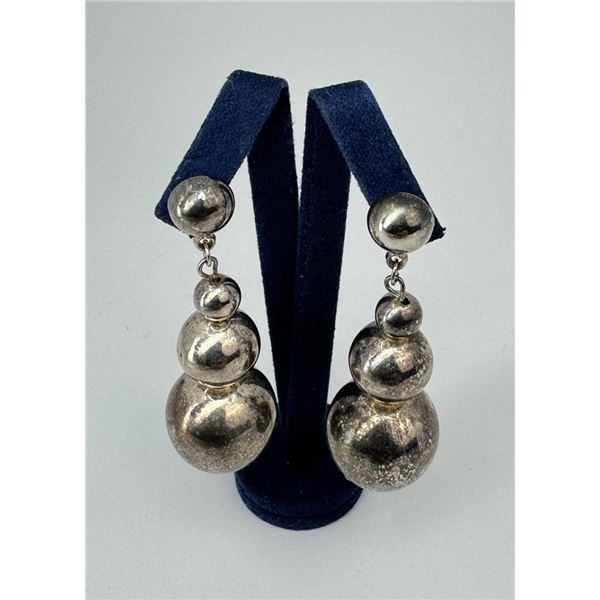 Sterling Silver Ball Earrings