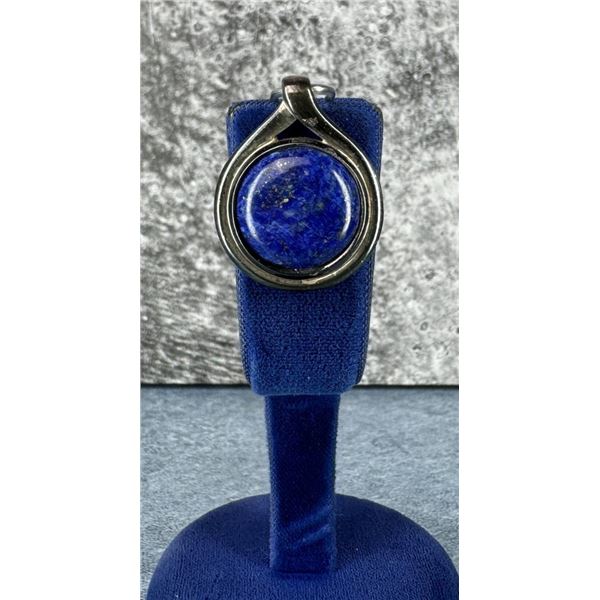Sterling Silver Lapis Lazuli Pendant