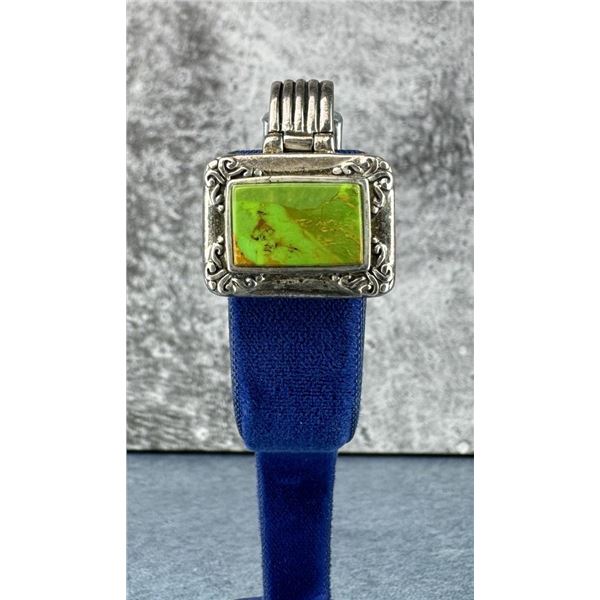 Sterling Silver Gaspeite Pendant