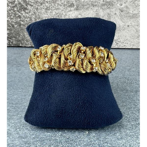 Costume Jewelry Rhinestone Bracelet