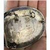 Image 3 : Tom Bahe Navajo Sterling Silver Belt Buckle
