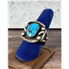Image 1 : Navajo Sterling Silver Turquoise Ring