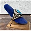 Image 2 : Navajo Sterling Silver Turquoise Ring