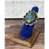 Image 1 : Navajo Sterling Silver Turquoise Ring