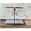 Image 3 : Antique 14k Gold Eyeglass Frames in Sterling Case