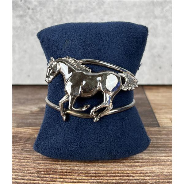 Glenn & Irene Sandoval Navajo Sterling Bracelet