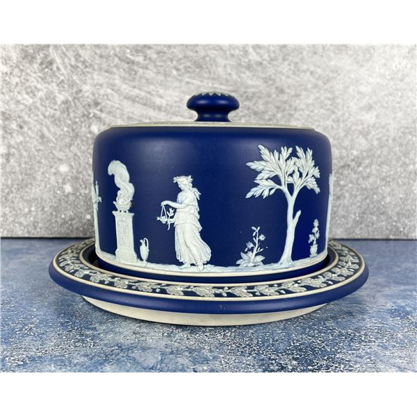 Wedgwood Etruria Jasper Ware Cake Keeper