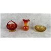Image 2 : Collection Of Vintage Colored Glass