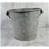 Image 2 : Heavy Galvanized Farm Milk Bucket