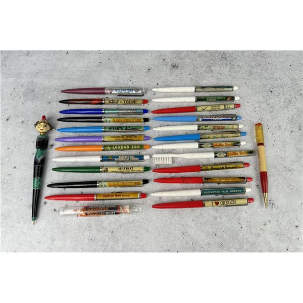Collection Of Advertising & Souvenir Pens