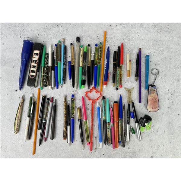Collection Of Advertising & Souvenir Pens