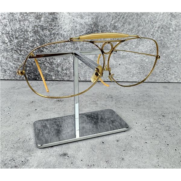 10K Gold Filled Ray Ban Shooting Glasses Frames