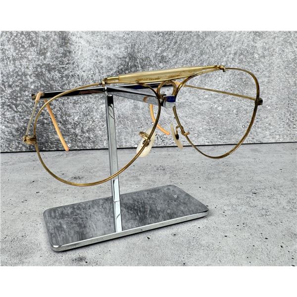 12K Gold Filled Ray Ban Shooting Glasses Frames
