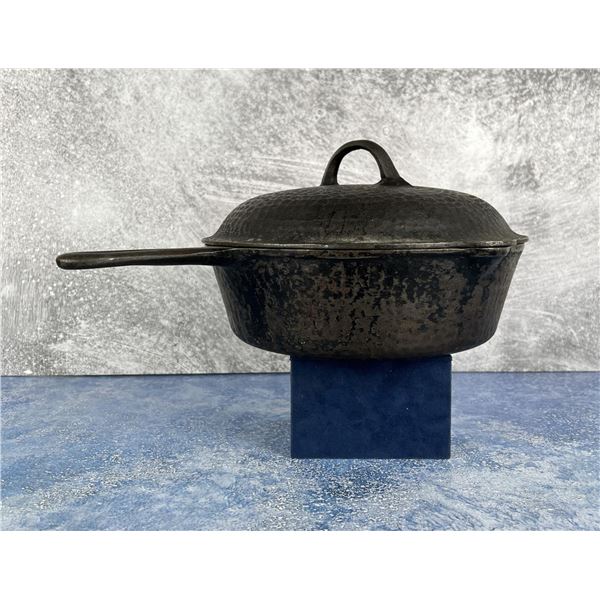 Chicago Foundry Hammered Cast Iron Chicken Fryer