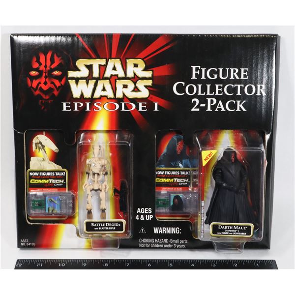 STAR WARS DARTH MAUL WITH BATTLE DROID - EPISODE I