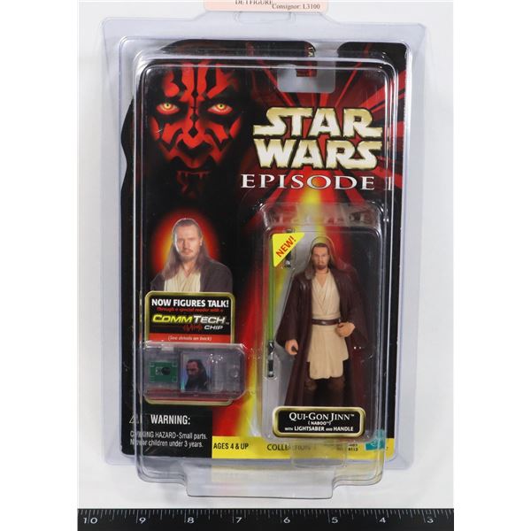 STAR WARS QUI-GON GINN - NABOO - EPISODE I FIGURE