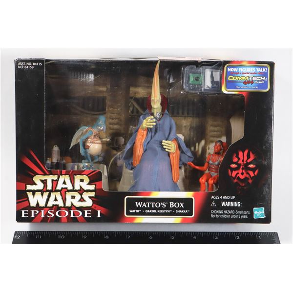 STAR WARS WATTO'S BOX EPISODE I FIGURE IN STAR