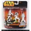Image 1 : STAR WARS 3 FIGURES PER PACK OF ARMY BUILDING
