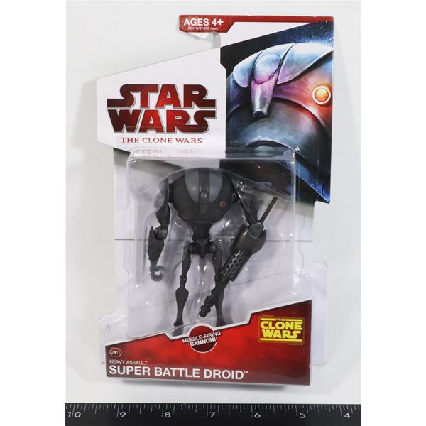 STAR WARS THE CLONE WARS  SUPER BATTLE DROID