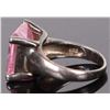 Image 4 : STERLING SILVER PINK TOURMALINE LADIES RING