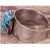 Image 2 : HANA WROUGHT SIGNED NAVAJO TURQUOISE 0.925 RING