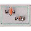 Image 3 : ASSORTED STERLING SILVER GEM LADIES RINGS - (5)